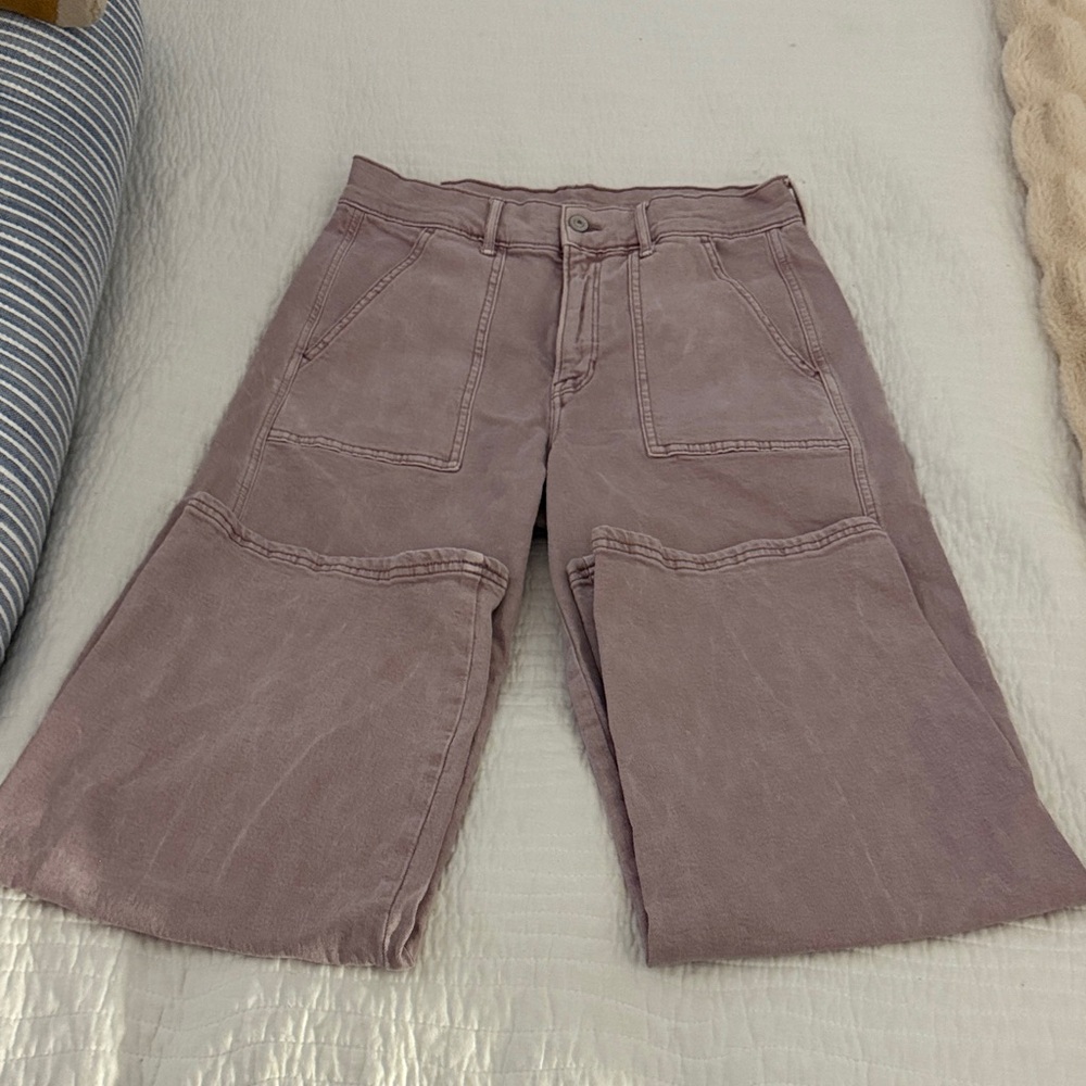 American Eagle Outfitters High Rise Jeans in Mauve